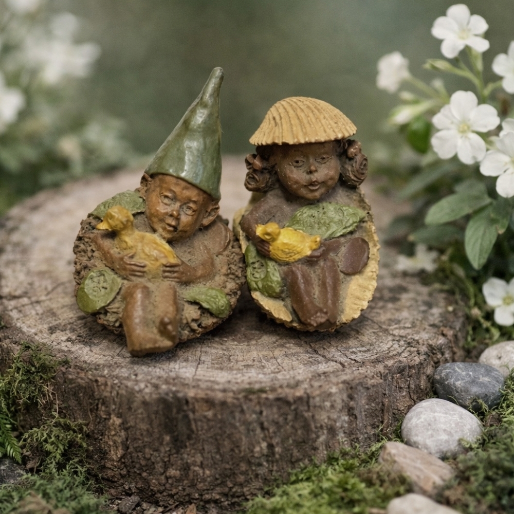 Whimsical Tom Clark Gnome Figurines